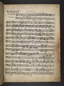 Přidejte MS 41631 f.2r Beethovenovu kopii jeho tří raných klavírních sonát Eb, F moll a D od Unbekannter Künstler