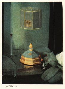 Reklama na parfém Richard Hudnut, Parfum Le Debut Vert od Unbekannter Künstler