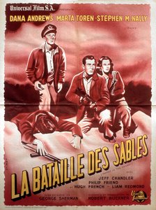 Plakát k filmu Battle of the Sands od GeorgeShermana s Danou Andrews Martou Torenovou a Stephenem Mc Nallym 1949 od Unbekannt