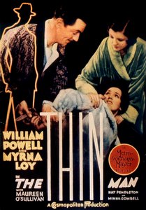 Filmový plakát WsVandyke z roku 1934 The Slender Man od Unbekannt
