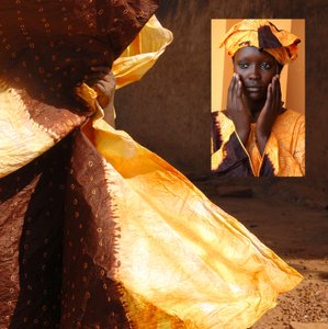 African-prints 35, 2009 (foto) od Unbekannter Künstler