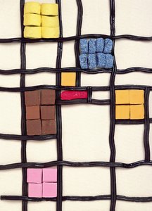 Allsorts 1 (Mondrianin jälkeen) 2003 (kuva) od Unbekannter Künstler