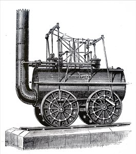 Motorová lokomotiva, kterou jsem postavil George Stephenson od Unbekannt