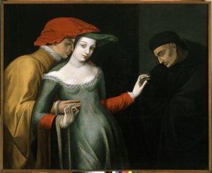 Anonymní obraz ze 16. století Musee Granet, Aix en Provence. od Unbekannter Künstler