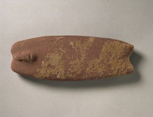 Antropomorfní paleta, predynastický egyptský, cca 5. tisíciletí př. n. l. (pískovec) od Unbekannt