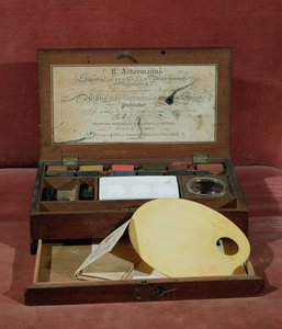 Umělecká akvarelová krabice od R. Ackermanna, kolem roku 1820 (foto) od Unbekannt