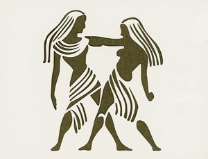 Astrologické znamení: Blíženci Soukromá sbírka od Unbekannter Künstler
