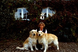 Babe Walters ve svém domě v Dorchester (Dorset, Anglie) v říjnu 2004 od Unbekannt