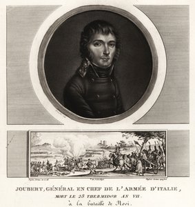 Barthelemy Catherine Joubert, generál a náčelník italské armády od Unbekannt