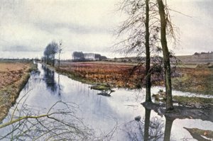 Bitva na Marně, bažiny Saint Gond od Unbekannter Künstler
