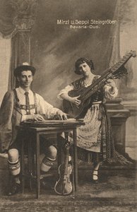 Bavaria-Duo, Německo, cca 1910 (pohlednice) od Unbekannter Künstler