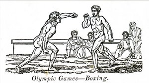 Boxeři na starověkých olympijských hrách od Unbekannt