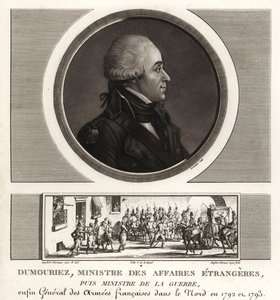 Charles-Francois du Perier Dumouriez , francouzský generál během francouzských revolučních válek od Unbekannt
