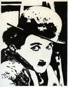 Charlie Chaplin od Unbekannter Künstler
