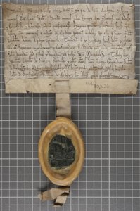 Listina Waltera, převora ze St Andrews od Unbekannt