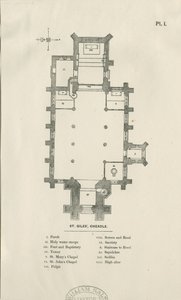 Cheadle - St. Giles Church: dřevoryt a [19. století] od Unbekannt