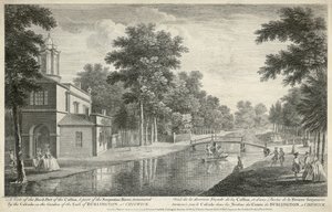 Chiswick House (rytina) od Unbekannter Künstler