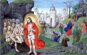 Chrirst v podsvětí od Unbekannter Künstler