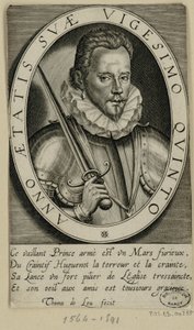 Claude de Lorraine, rytíř z Aumale od Unbekannter Künstler