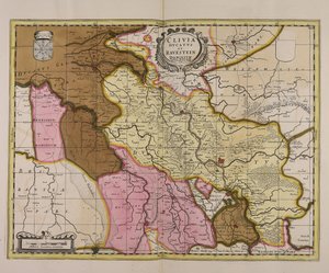 Cliuia ducatus et Rauestein dominium od Unbekannter Künstler
