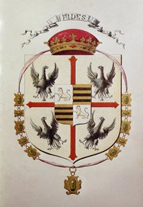 Erb rodiny Gonzaga (rytina) od Unbekannter Künstler