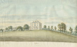 Colton - Bellamore House: malba akvarelem a [c 1800] od Unbekannt