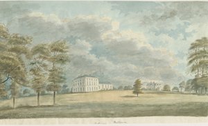 Colton - Bellamore House: malba akvarelem a [c 1820] od Unbekannt
