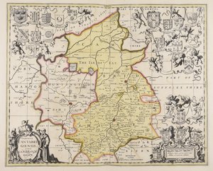 Comitatis Cantabrigiensis vernacule Cambridge Shire od Unbekannter Künstler