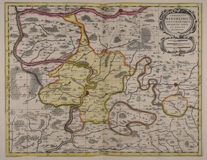 Comitatus Wertheimici finitimarumque regionum noua et exacta descriptio od Unbekannter Künstler