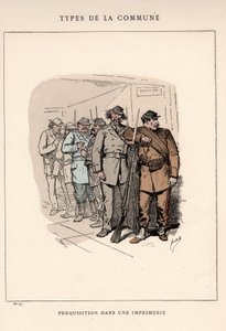 Paris Commune: SEARCH následuje V PRINTING (27) v „“ Les Communeux od Unbekannt