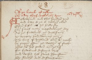 Kopie kroniky Andrew z Wyntounu, Fol 325 verso, detail, cca 1550 (inkoust na papíře) od Unbekannt