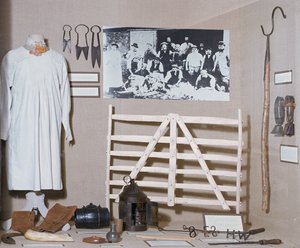 Výstava průmyslu vlny Cotswold, včetně haleny, polovina 19. století (foto) od Unbekannt