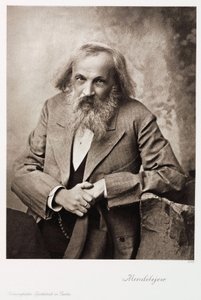 Dmitrij Ivanovič Mendělejev, ruský chemik, od roku 1905 od Unbekannt