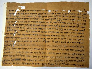 Sloní papyrus 407 před naším letopočtem od Unbekannter Künstler
