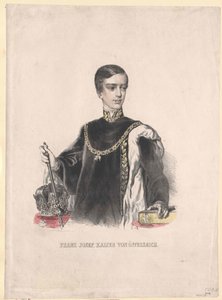 Rakouský císař František Josef I. od Unbekannter Künstler