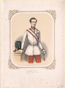 Rakouský císař František Josef I. od Unbekannter Künstler