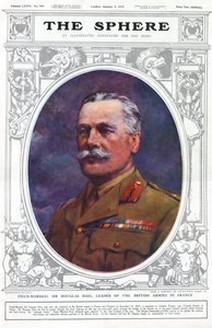 Polní maršál Sir Douglas Haig, velitel britských armád ve Francii od Unbekannter Künstler