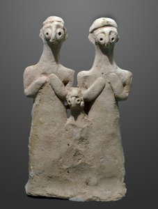 Figurka rodinné skupiny, 2000-1500 př.nl od Unbekannt