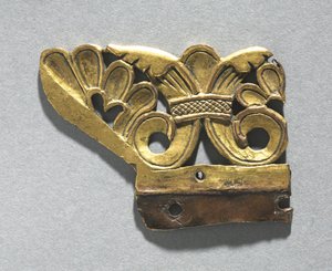 Fragment ozdobného hřebene z relikviářové svatyně, kolem 1165-1180 od Unbekannt