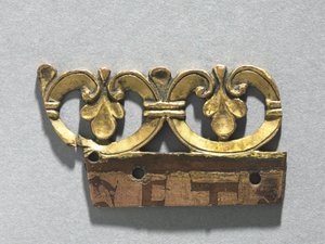 Fragment ozdobného hřebene z relikviářové svatyně, kolem 1165-1180 od Unbekannt