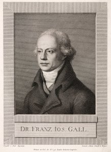 Franz Joseph Gall, německý anatom a frenolog, c 1800 od Unbekannt