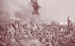 Francouzská revoluce 1848 (rytina)