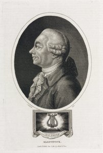 Friedrich Gottlieb Klopstock , německý básník od Unbekannt