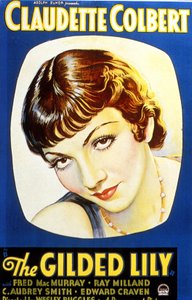Zlacená Lily de WesleyRuggles s Claudette Colbert 1935 od Unbekannt