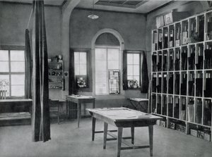 Ateliér malby skla, z dílen Bauhaus, Výmar od Unbekannt