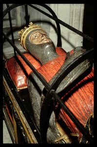 Katedrála v Gloucesteru, podobizna vévody z Normandie, syna Viléma Dobyvatele, kolem roku 1100 (G96/6) od Unbekannt