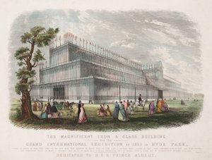 Velká výstava 1851 The Crystal Palace, Londýn od Unbekannt