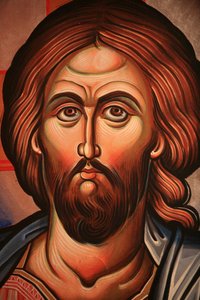 Řecká ortodoxní ikona zobrazující Krista Soluň Řecko od Unbekannt