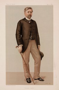 Gustave Eiffel , francouzský stavební inženýr od Unbekannt