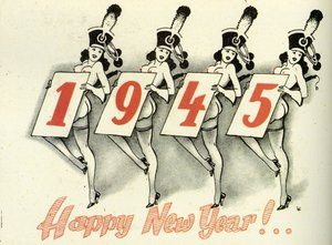 Šťastný nový rok! 1945 od Unbekannt